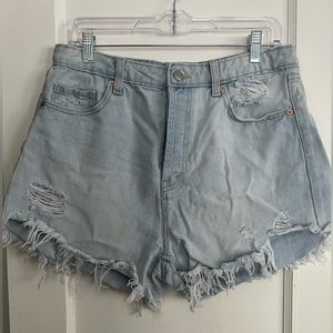 Wild Fable High-Waisted Button-Up Jean Shorts